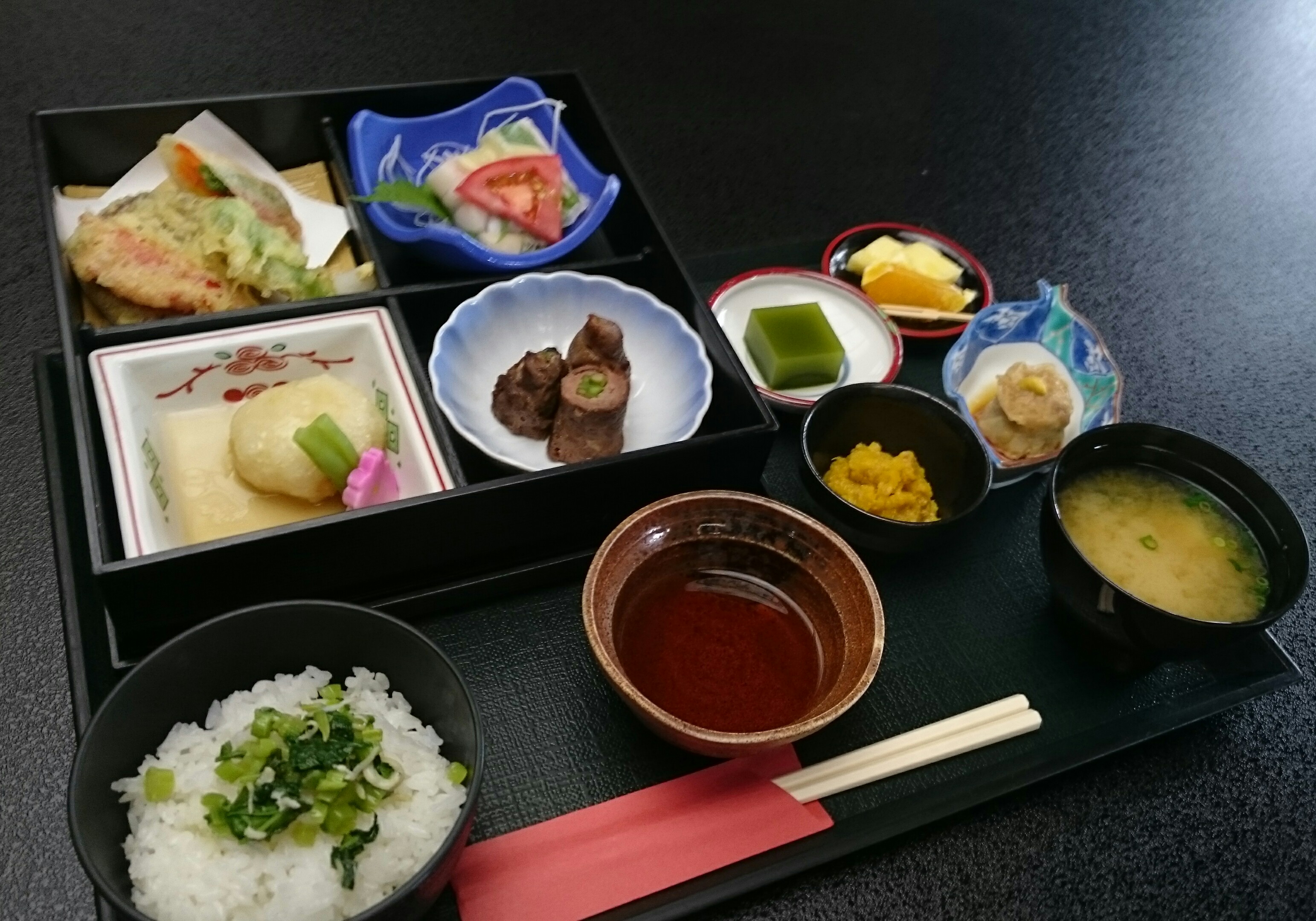 ４月の松花堂 那覇ランチ