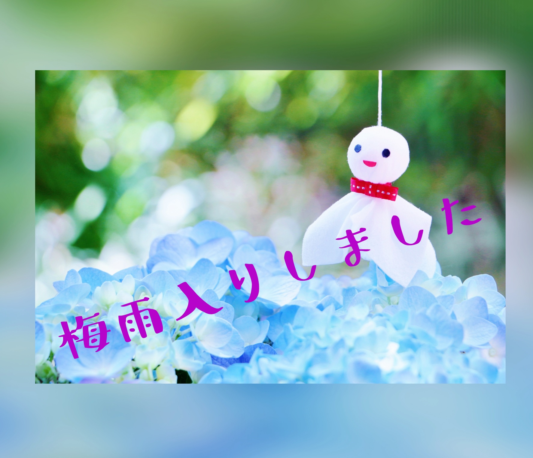 \2024年　梅雨入りしました！！/